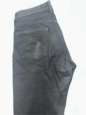 Men's Slim Straight Jeans in Black